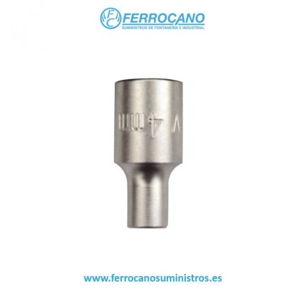 LLAVE VASO HEXAGONAL NIVEL 1/4' 7MM