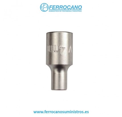 LLAVE VASO HEXAGONAL NIVEL 1/4' 14M