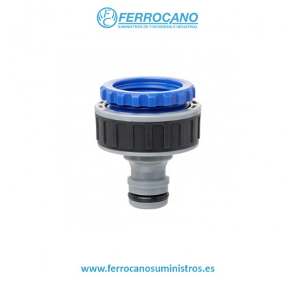 RACOR RIEGO 1-1/2 ABS GRIS PREMIUN