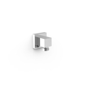CODO CON TOMA A PARED PARA FLEXO TRES COMPLEMENTOS DE DUCHA CROMO 618301