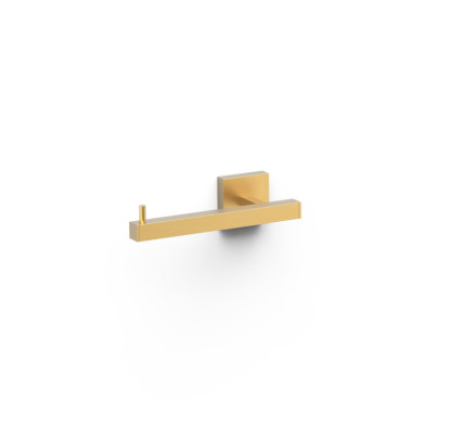PORTARROLLOS SIN TAPA TRES ACCESORIOS DE BAÑO ORO MATE 24K 10723606OM