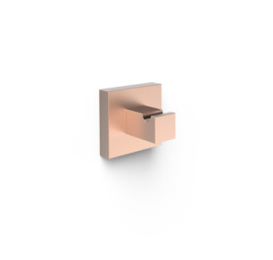 PERCHA TRES ACCESORIOS DE BAÑO ORO ROSA MATE 24K 10723620OPM