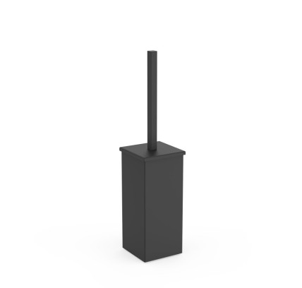ESCOBILLERO DE SUELO TRES ACCESORIOS DE BAÑO NEGRO MATE 10733605NM