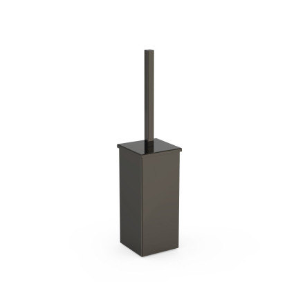 ESCOBILLERO DE SUELO TRES ACCESORIOS DE BAÑO NEGRO METALIZADO 10733605KM