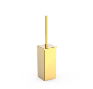 ESCOBILLERO DE SUELO TRES ACCESORIOS DE BAÑO ORO 24K 10733605OR