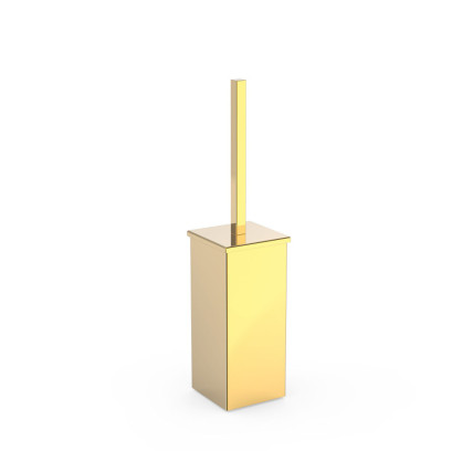 ESCOBILLERO DE SUELO TRES ACCESORIOS DE BAÑO ORO 24K 10733605OR