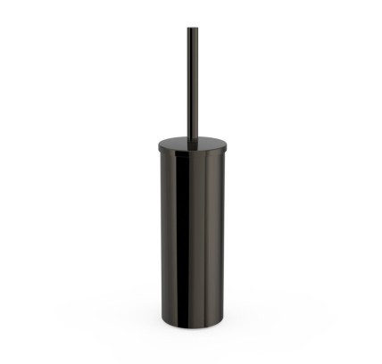 ESCOBILLERO DE SUELO TRES ACCESORIOS DE BAÑO NEGRO METALIZADO 16133602KM
