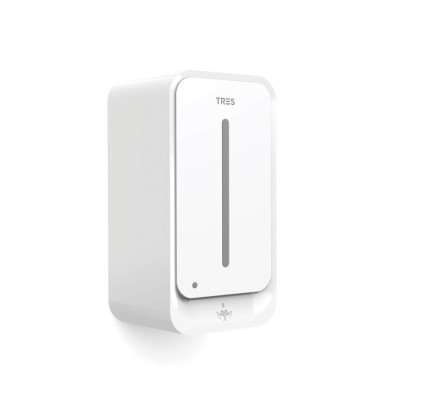 DISPENSADOR ELECTRÓNICO DE GEL O JABÓN TRES TECNOLOGÍA ELECTRÓNICA BLANCO MATE 1240801