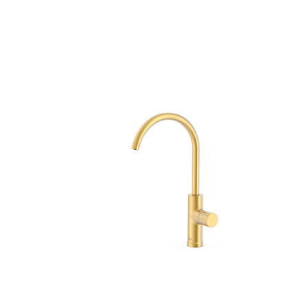 GRIFO DE 1 AGUA PARA COCINA, PARA AGUA FILTRADA TRES ESPACIO DE COCINA ORO MATE 24K 23050301OM
