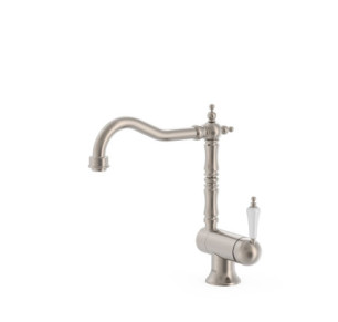 GRIFO MONOMANDO CON CAÑO ABATIBLE PARA COCINA TRES ESPACIO DE COCINA ACERO 24233401AC