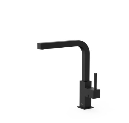 GRIFO MONOMANDO CON CAÑO EXTRAÍBLE PARA COCINA TRES ESPACIO DE COCINA NEGRO MATE 006437NM