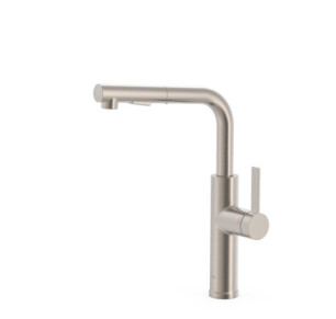 GRIFO MONOMANDO CON CAÑO EXTRAÍBLE CON 2 FUNCIONES PARA COCINA TRES ESPACIO DE COCINA ACERO 23043803AC