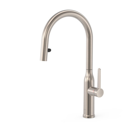 GRIFO MONOMANDO CON CAÑO EXTRAÍBLE CON 2 FUNCIONES PARA COCINA TRES ESPACIO DE COCINA ACERO 23043802AC
