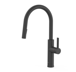 GRIFO MONOMANDO CON CAÑO EXTRAÍBLE CON 2 FUNCIONES PARA COCINA TRES ESPACIO DE COCINA NEGRO MATE 23043804NM