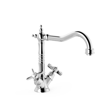 GRIFO BIMANDO PARA COCINA TRES ESPACIO DE COCINA CROMO 24234201