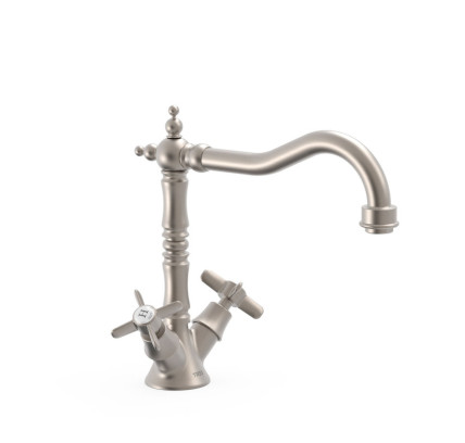 GRIFO BIMANDO PARA COCINA TRES ESPACIO DE COCINA ACERO 24234201AC