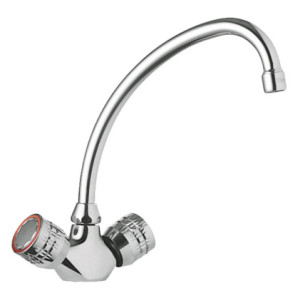 GRIFO BIMANDO PARA COCINA TRES ESPACIO DE COCINA CROMO 123342