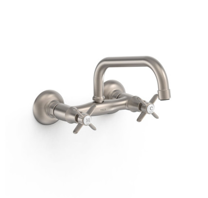 GRIFO BIMANDO MURAL PARA COCINA TRES ESPACIO DE COCINA ACERO 24221501AC
