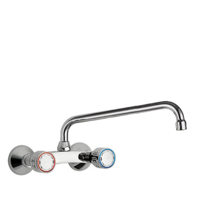 GRIFO BIMANDO MURAL PARA COCINA TRES ESPACIO DE COCINA CROMO 123330