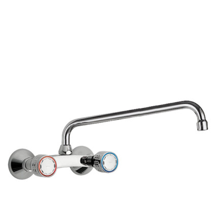 GRIFO BIMANDO MURAL PARA COCINA TRES ESPACIO DE COCINA CROMO 123360