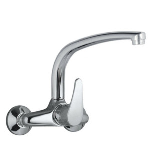 GRIFO MONOMANDO MURAL PARA COCINA TRES ESPACIO DE COCINA CROMO 17033202