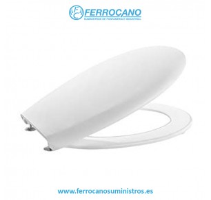 TAPA INODORO ROCA VICTORIA BISAGRA INOXIDABLE BLANCO A801B6000B