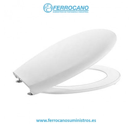 TAPA INODORO ROCA VICTORIA BISAGRA INOXIDABLE BLANCO A801B6000B