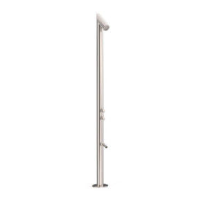 DUCHA PARA EXTERIOR DE ACERO INOXIDABLE 316 TRES COLECTIVIDADES ACERO INOXIDABLE 13499501