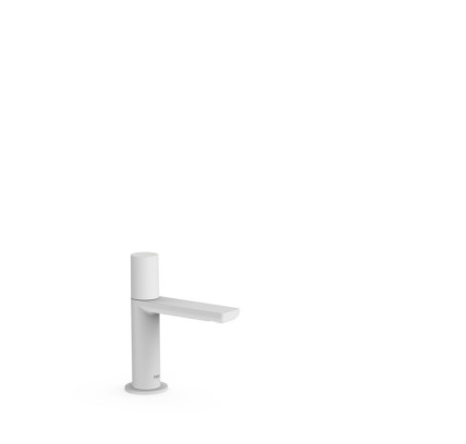 GRIFO DE 1 AGUA PARA LAVABO TRES COLECTIVIDADES BLANCO MATE 21150301BM