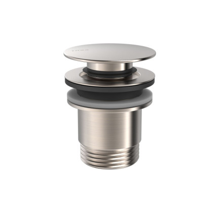 VÁLVULA DE DESAGÜE CLICK-CLACK SIMPLE-RAPID PARA LAVABO TRES COMPLEMENTOS DE GRIFERÍA ACERO 24284001AC