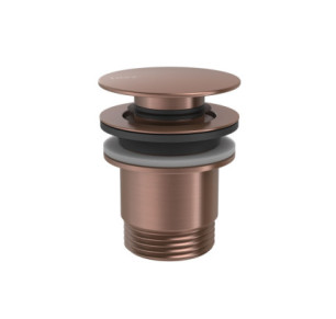 VÁLVULA DE DESAGÜE CLICK-CLACK SIMPLE-RAPID PARA LAVABO TRES COMPLEMENTOS DE GRIFERÍA VOLCANIC 24284001VO
