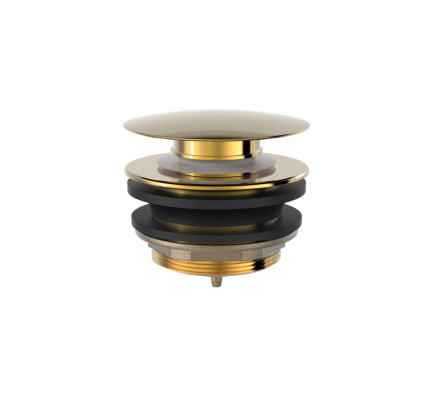 VÁLVULA DE DESAGÜE CLICK-CLACK  ORO 24K 13474010OR