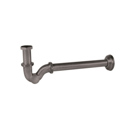 SIFÓN TELESCÓPICO CON REGISTRO PARA LAVABO TRES COMPLEMENTOS DE GRIFERÍA GRAFITO 03463820GR