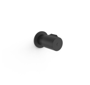 LLAVE DE PASO EMPOTRADA TRES COMPLEMENTOS DE GRIFERÍA NEGRO MATE 06151101NM