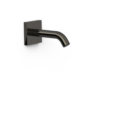 CAÑO FIJO DE PARED TRES COMPLEMENTOS DE GRIFERÍA NEGRO METALIZADO 21018107KM