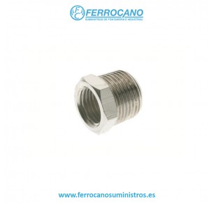 REDUCCION AIRE HEXAGONAL 3/8"-1/4"