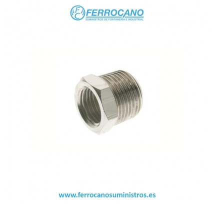 REDUCCION AIRE HEXAGONAL 3/8"-1/4"