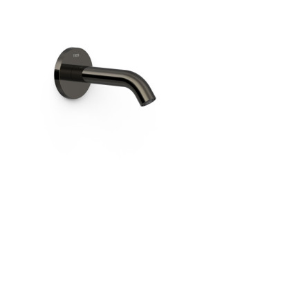 CAÑO FIJO DE PARED TRES COMPLEMENTOS DE GRIFERÍA NEGRO METALIZADO 26218004KM