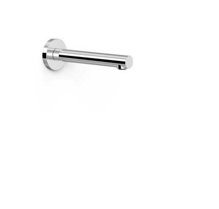 CAÑO FIJO DE PARED TRES COMPLEMENTOS DE GRIFERÍA CROMO 16117002