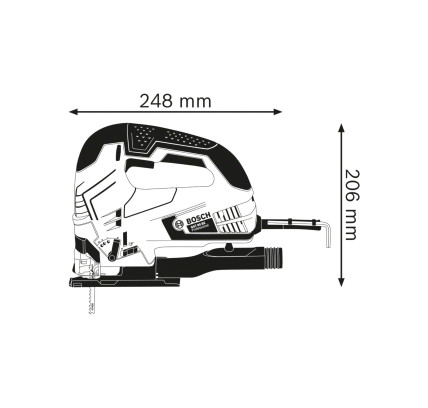 SIERRA CALAR BOSCH GST 90 BE 650W