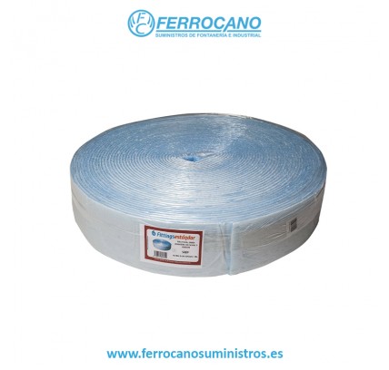 BANDA PERIMETRAL ADHESIVA FITTINGS 8MM (ROLLO 50 METROS)