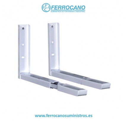 SOPORTE MICROONDAS VIVAHOGAR 40KG PLATA