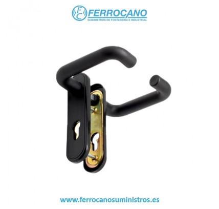 MANIVELA BOCALLAVE MICEL ANTIPANICO ACERO/PLASTICO