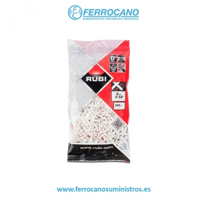 CRUCETA RUBI 2MM (300 UDS) 02901
