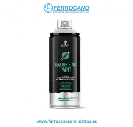 SPRAY ANTICALORICO MTN GRIS PLATA 700º COD-0203 400ML