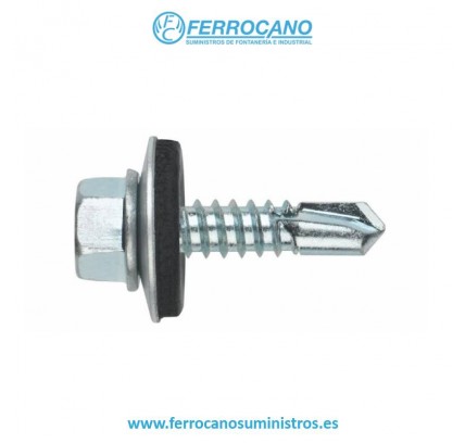 TORNILLO CABEZA HEXAGONAL 6.3X100MM AUTOTALADRANTE