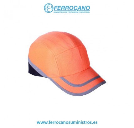 GORRA PROTECCION NARANJA FLUOR