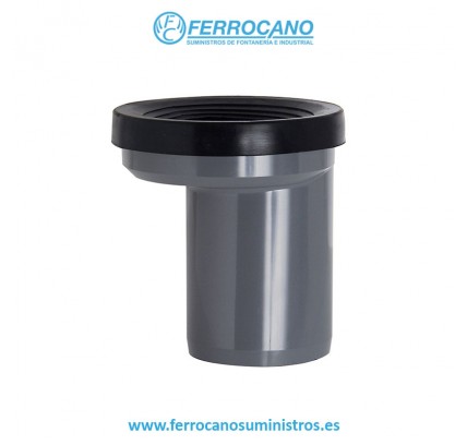SALIDA INODORO PVC 110 EXCENTRICA