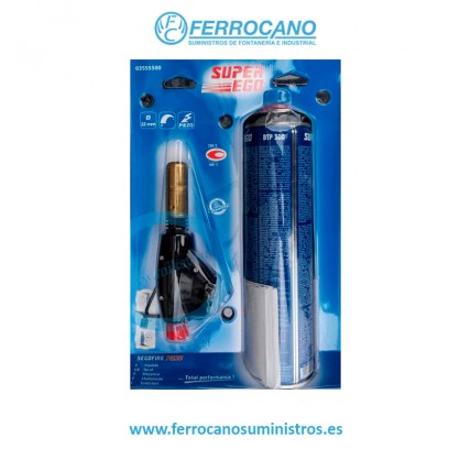 SOPLETE SUPER EGO SEGOFIRE PIEZO + BOTELLA BTP300