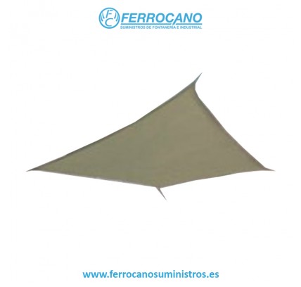 TOLDO NATUUR IMPERMEABLE BEIGE 5X5MT